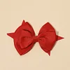 Cute Plain Colors Bowknot Hair Pin for Baby Girls