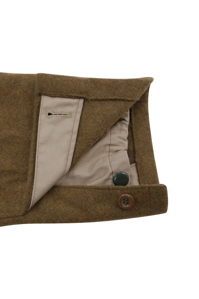   SA German Mountain Brown Wool Bergrock Tunic Feldbluse II 5 buttons German-Uniform