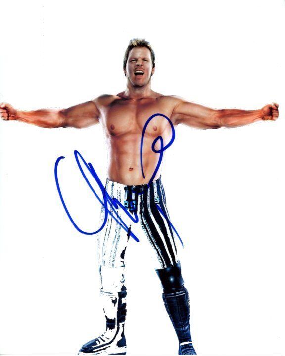 CHRIS JERICHO signed autographed WWE WRESTLING 8x10 Photo Poster painting