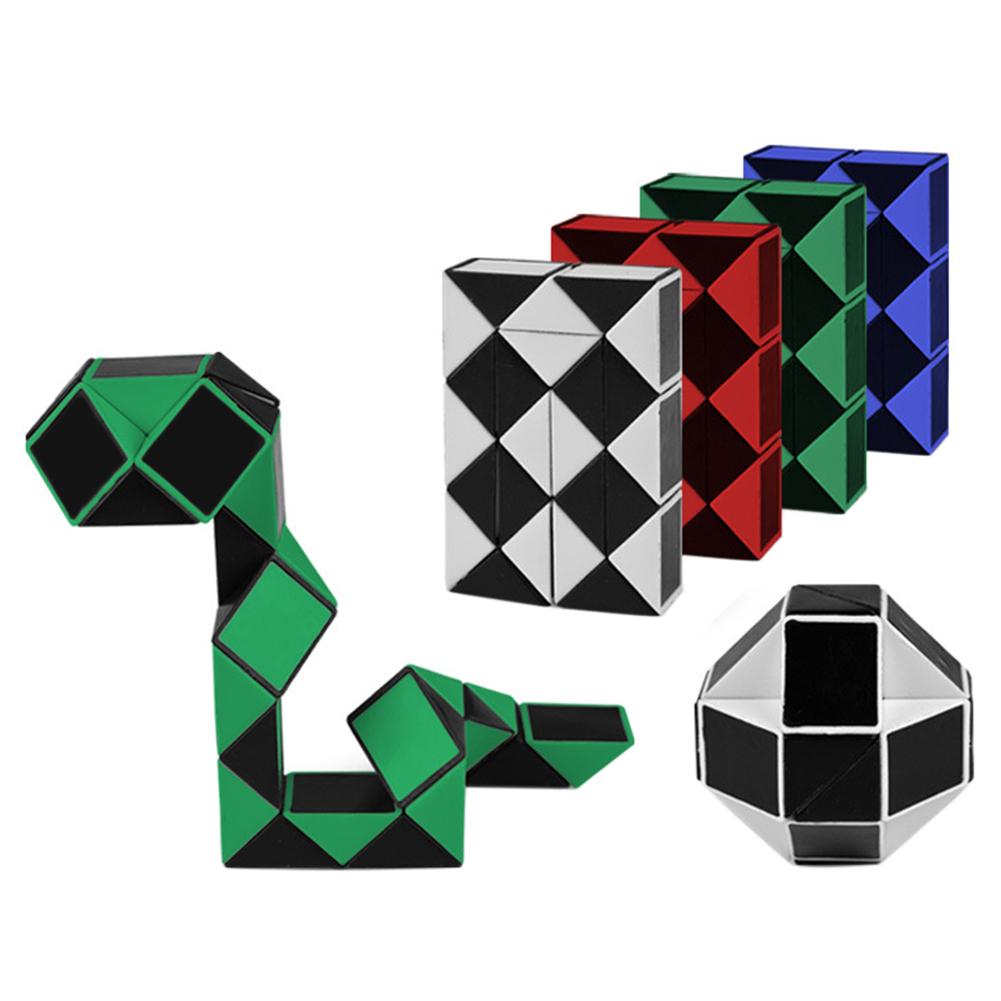 

24 Blocks Children 3D Magic Cube Twist Logic Brain Teaser Game Toy Puzzle, 501 Original