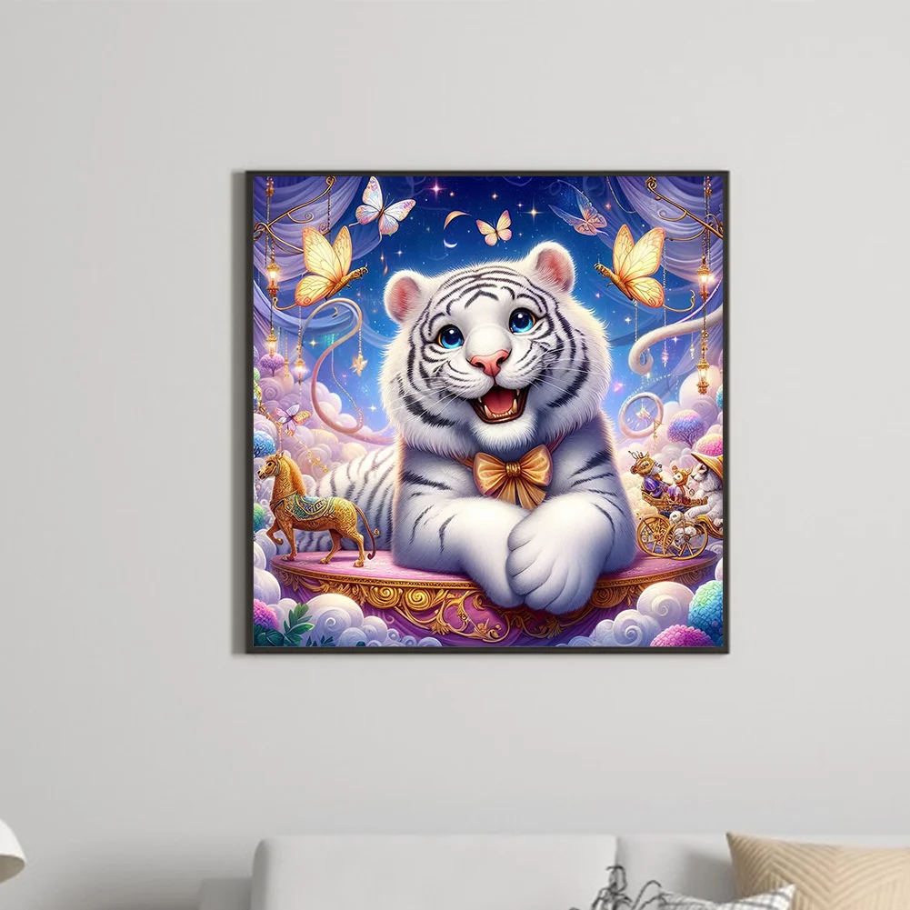 Diamond Painting - Full Square Drill - Gentleman Tiger(Canvas|35*35cm)