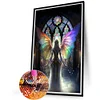 (40*60cm)DIY Round Partial AB Drill Diamond Painting - Angel Girl