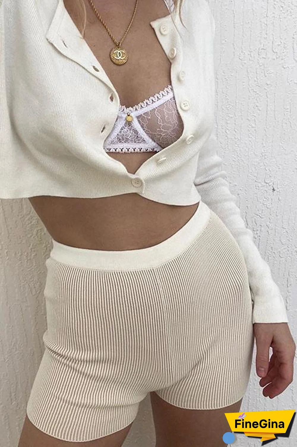 Solid Knit Boxer Shorts