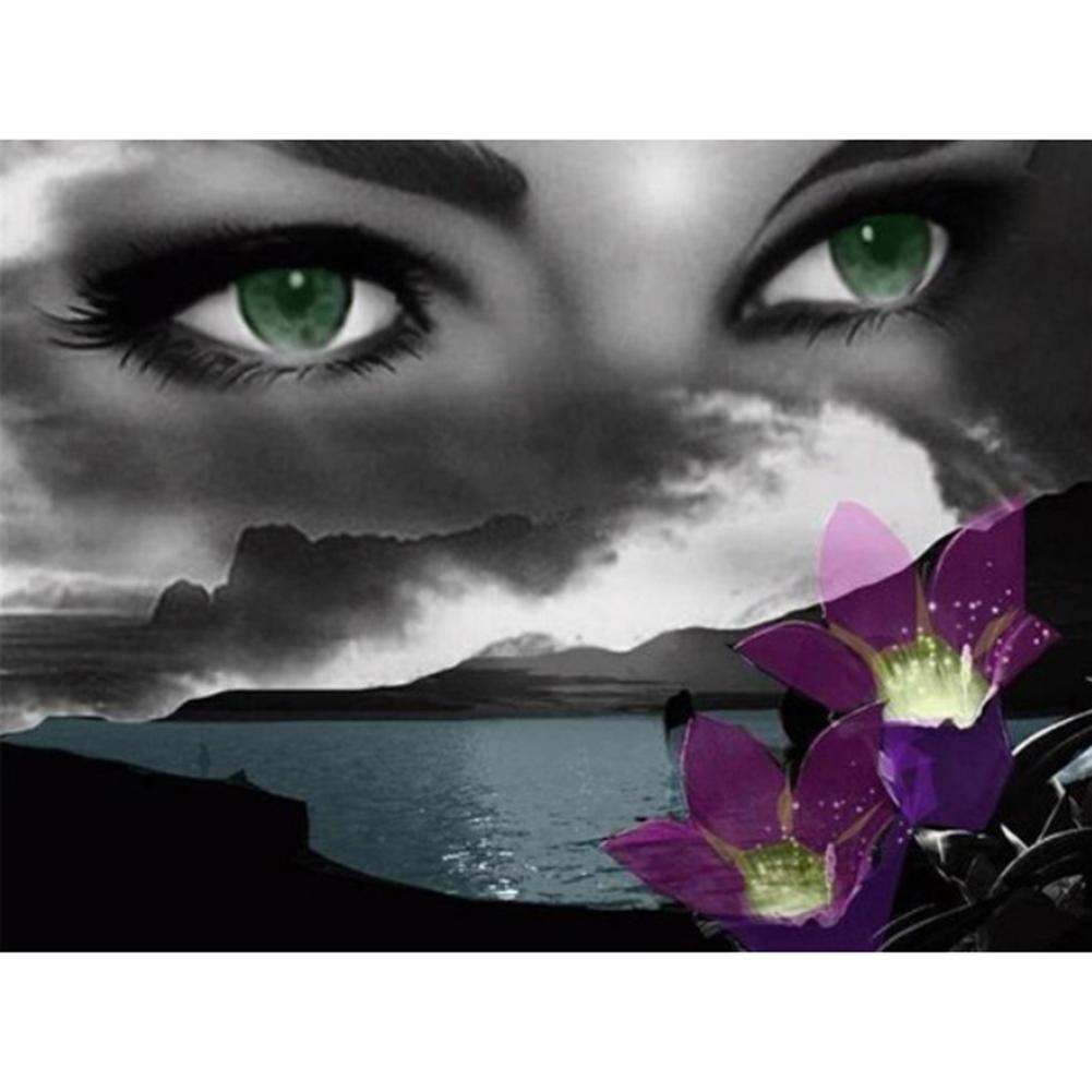 

Eyes-Round Drill Diamond Painting-30*40CM, 501 Original
