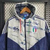 2023/2024 Italy Windbreaker White-Blue Jersey 