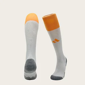 2024/2025 Roma home yellow and white football socks