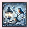(Multi-Style) Bird And Lamp-11CT Stamped Cross Stitch 50*50cm/19.69*19.69in