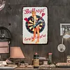 Bullseye&ldquo;Easy In Easy Out&rdquo; - Vintage Metal Signs(12*16Inch) 