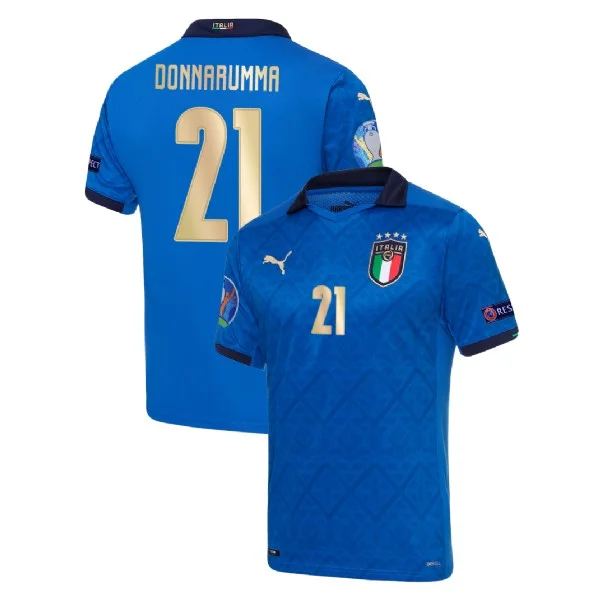 Italien Gianluigi Donnarumma 21 Home Trikot EM 2020-2021