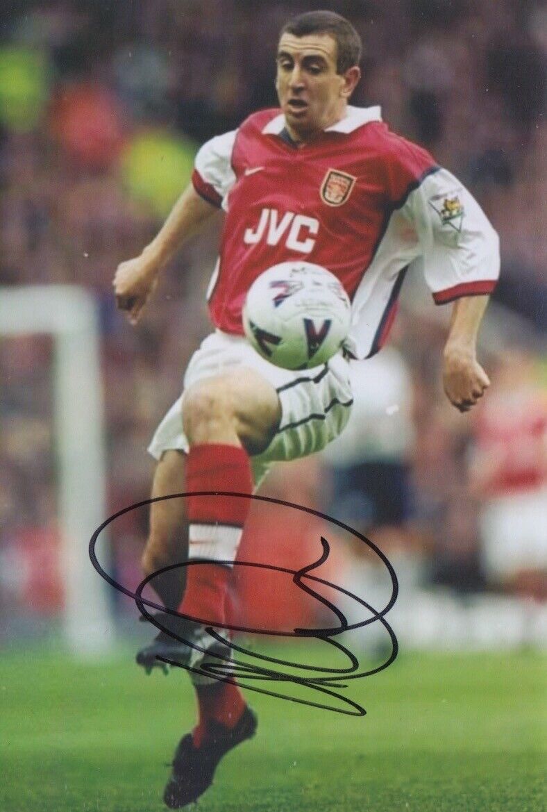 NIGEL WINTERBURN HAND SIGNED 6X4 Photo Poster painting ARSENAL FOOTBALL AUTOGRAPH 1