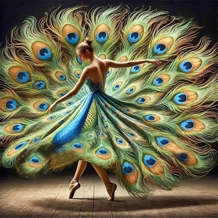 Girl 40*40CM (Canvas) Full Square Drill Diamond Painting gbfke