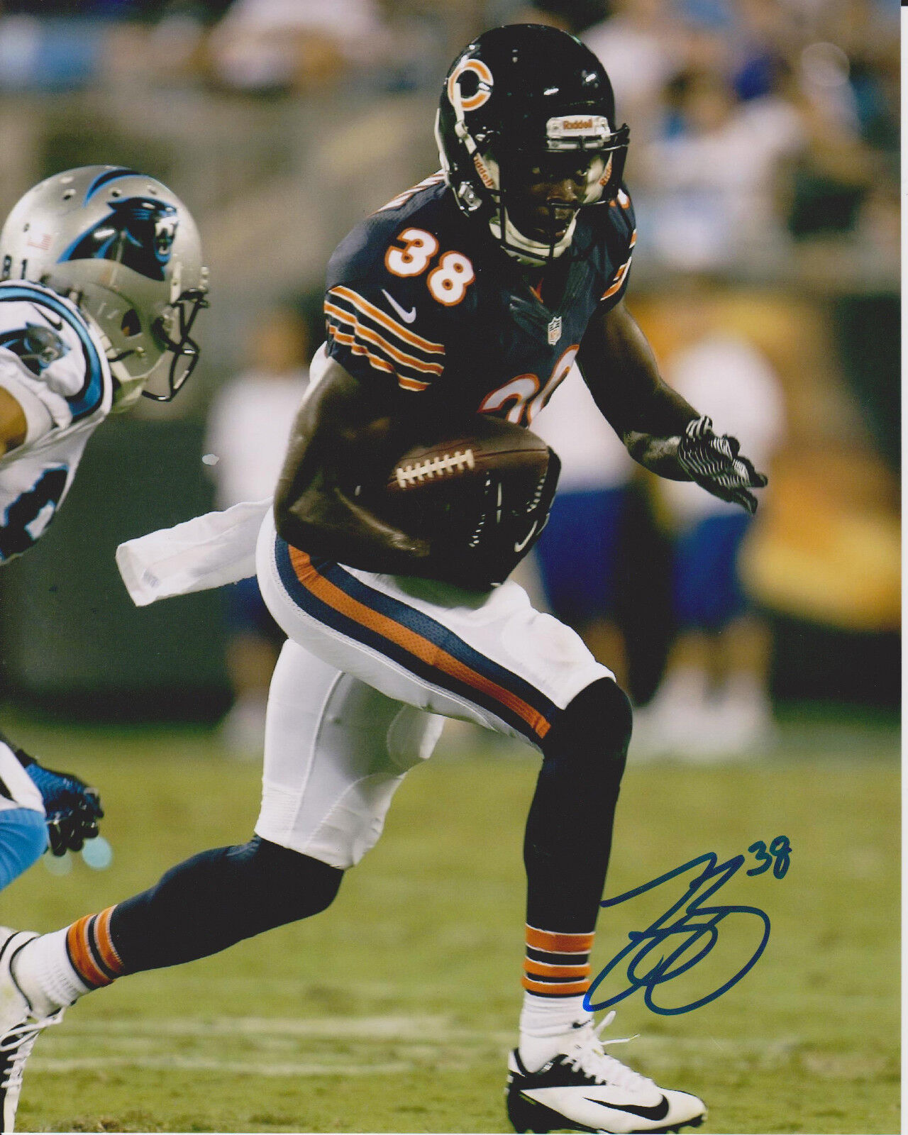 ZACK BOWMAN signed CHICAGO BEARS 8x10 Photo Poster painting