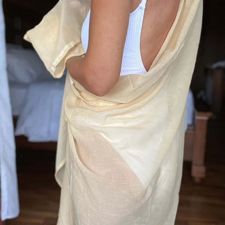 Golden Sand Cotton Sarong