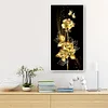 Diamond Painting -DIY Round Drill Golden Flower(85*45 CM)