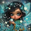 Diamond Painting-DIY Crystal Rhinestone Fairy Doll