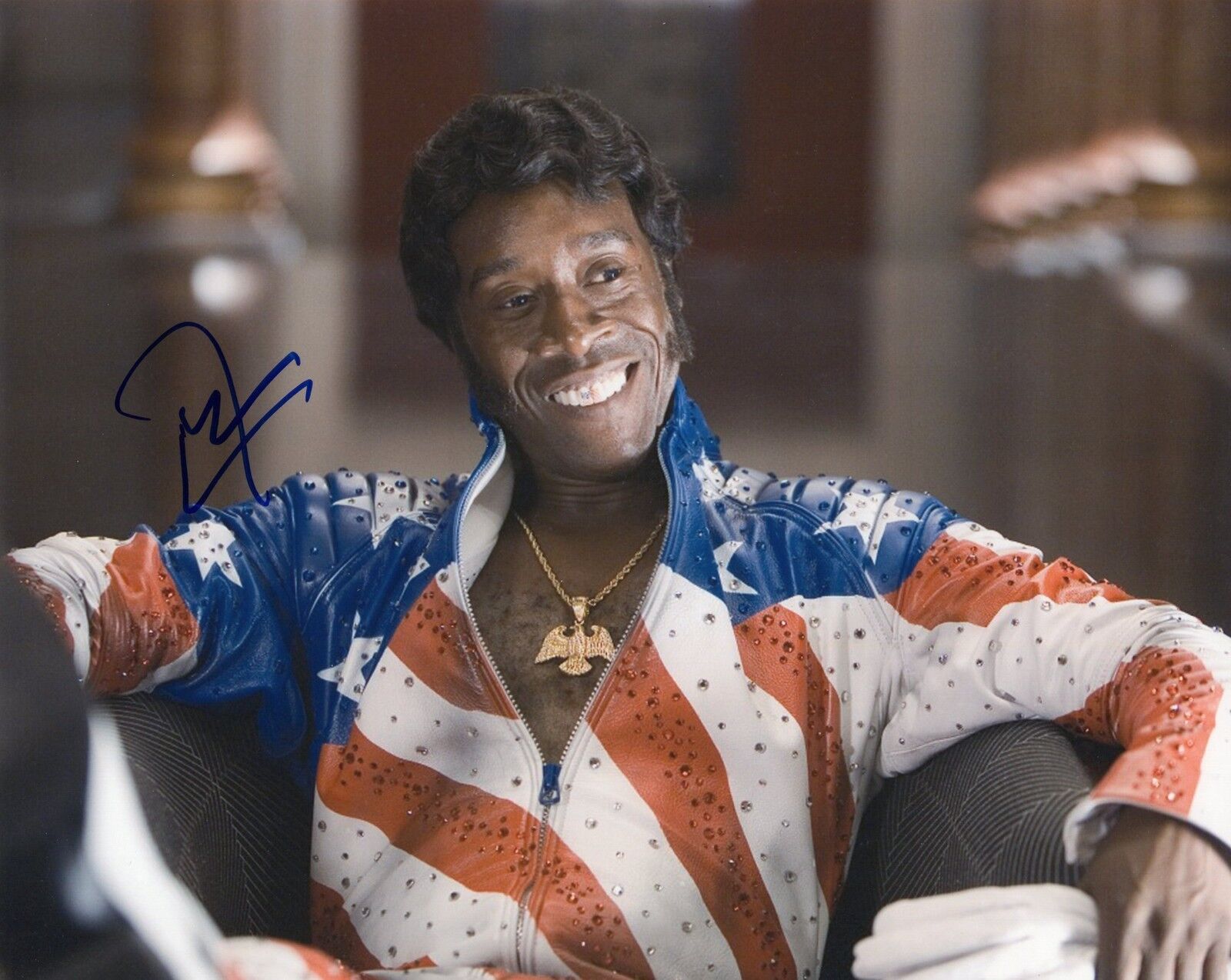 Don Cheadle signed 8x10 Photo Poster painting w/COA Oceans Eleven Basher Thirteen Autographed