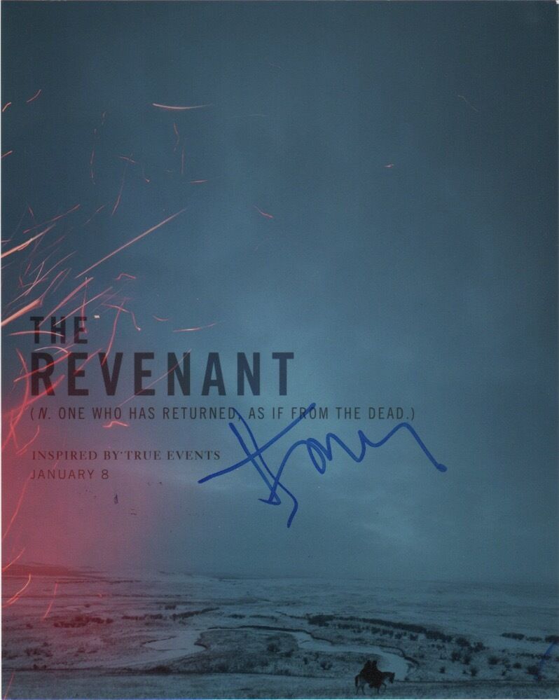 Alejandro Gonzalez Inarritu The revenant Autographed Signed 8x10 Photo Poster painting COA