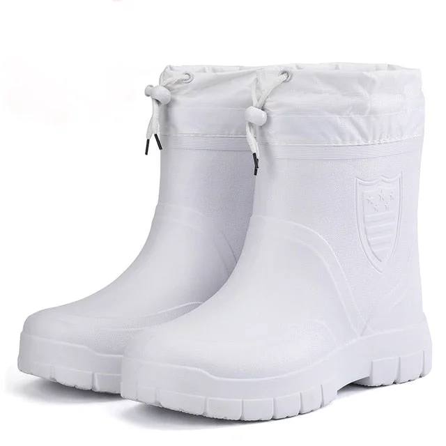 Men Snow Boots Waterproof Warm Orthopedic Shoes Radinnoo.com