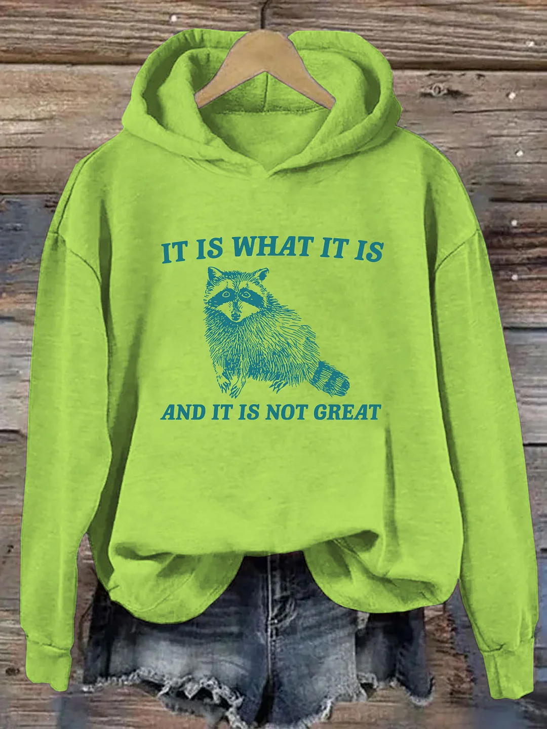 It Is What It Is And It Is Not Great Hoodie