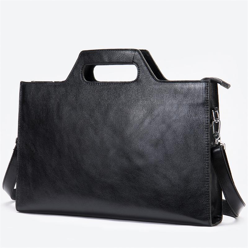 Men's High Quality Casual Clutch Genuine Leather Business Crossbody Bag