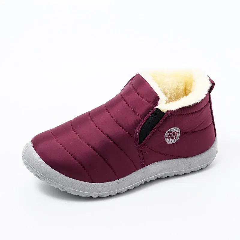 Women Boots Non-Slip Waterproof Winter Ankle Snow Boots Women Platform Boots Female Winter Shoes With Thick Fur Botas Mujer 2021