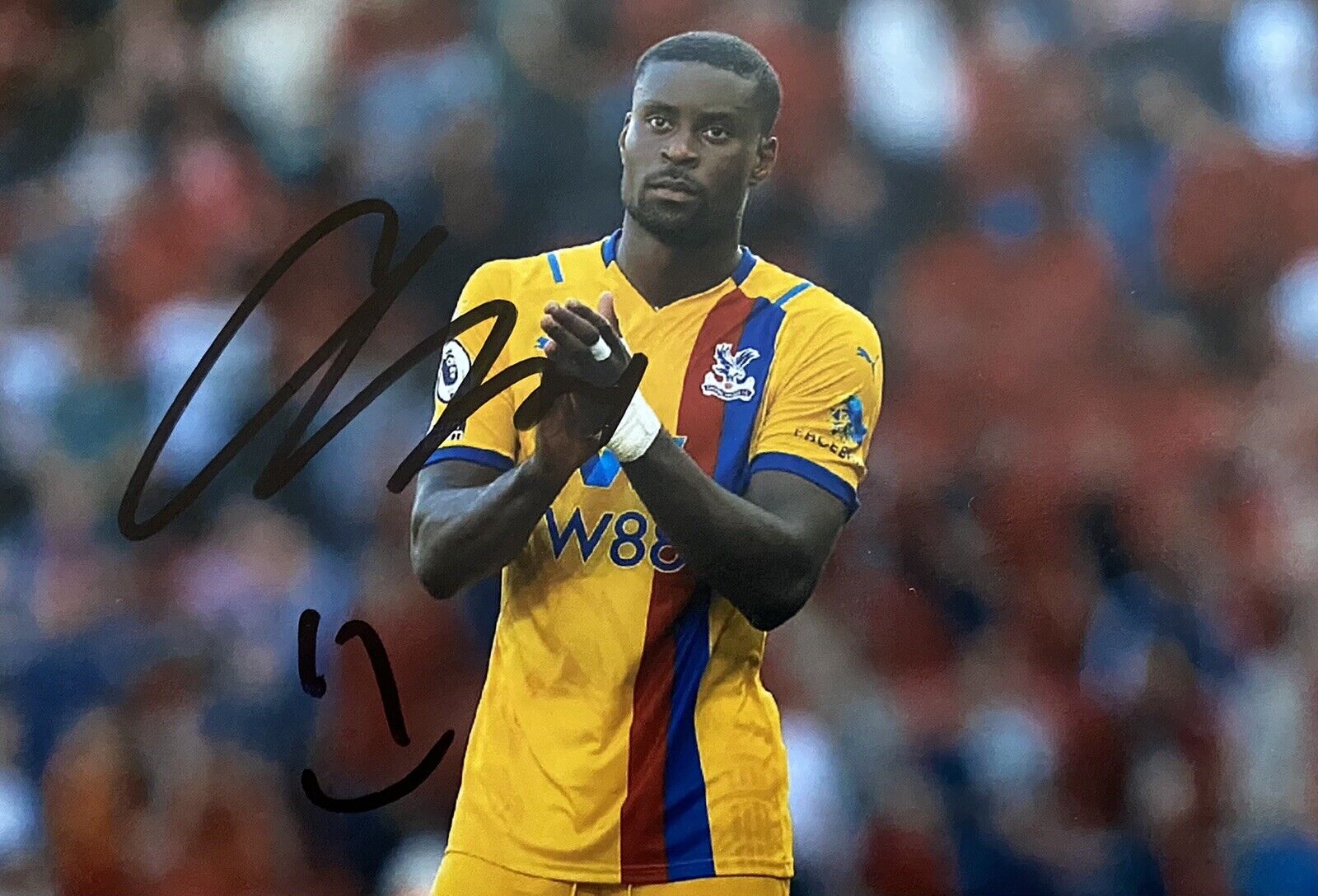 Marc Guehi Genuine Hand Signed Crystal Palace 6X4 Photo Poster painting