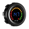 LED Digital Color Display Voltmeter Volt Panel Meter for 12V Car Motorcycle