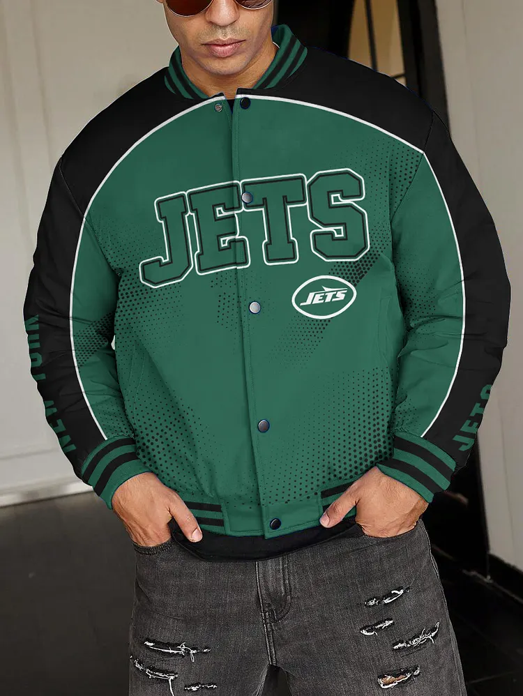 New York Jets National Football League 2024 Make Your Mark Unisex Varsity Jacket