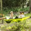 Grand Hamac A&eacute;rien Triangulaire pour Arbre de Camping Hamac Portable Multi-Personnes Conception