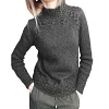 Gioiacombo&trade; Maglione pullover twist a mezzo collo alto