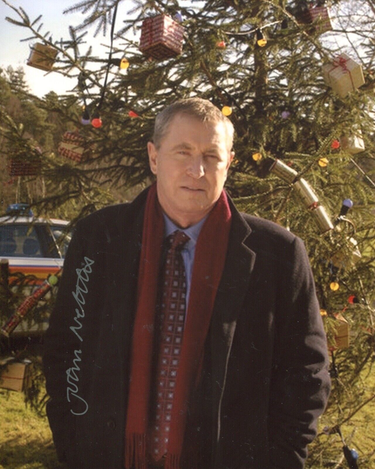 Midsomer Murders 8x10 TV detective Photo Poster painting signed by actor John Nettles IMAGE No3