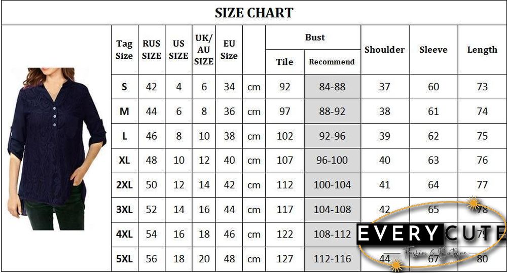 Lace Chiffon Blouses Shirts Women Casual Long Sleeve Tops Plus Size Blouses