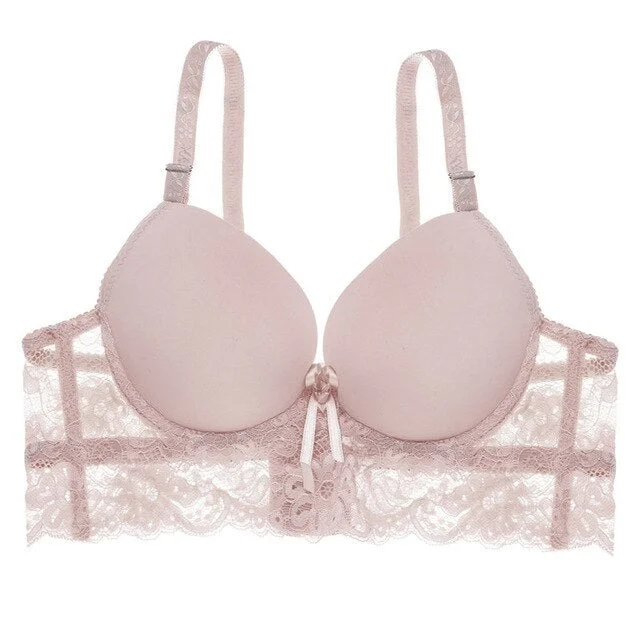 Lace Bras For Women Brassiere Underwire Bralette Sexy Ultra Thin Underwear Plus Size C D cup Lingerie Floral Female Bras