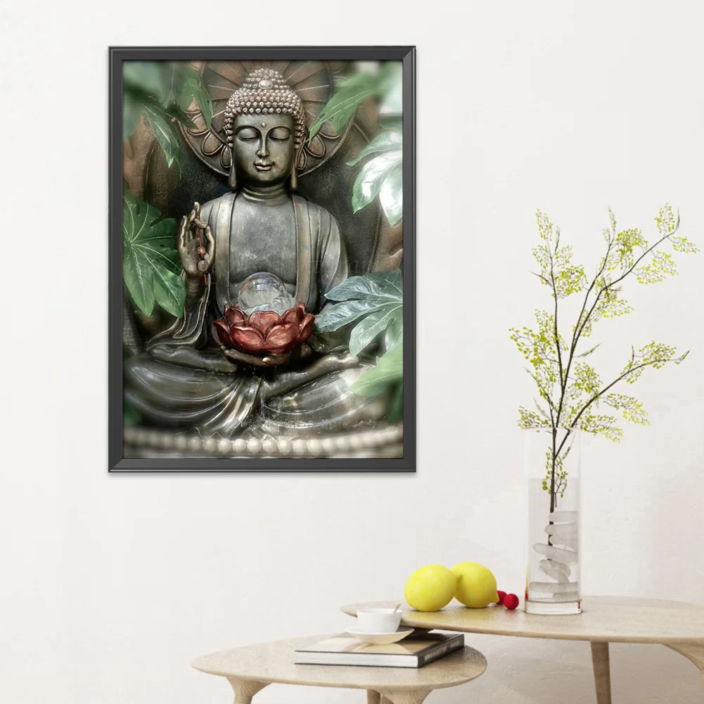 11ct Stamped Cross Stitch - Buddha Statue(40*56cm)