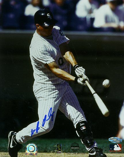 Magglio Ordonez Signed Steiner 8x10 Photo Poster painting Certified Autograph