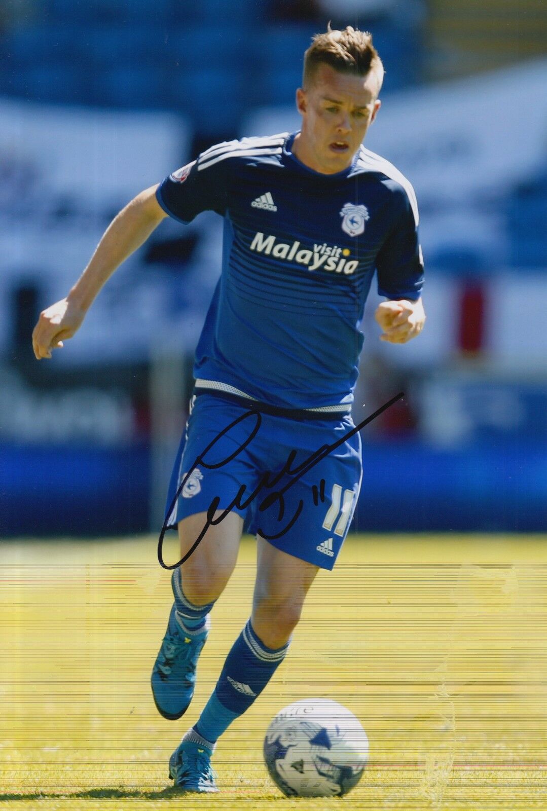 CARDIFF CITY HAND SIGNED CRAIG NOONE 12X8 Photo Poster painting 1.