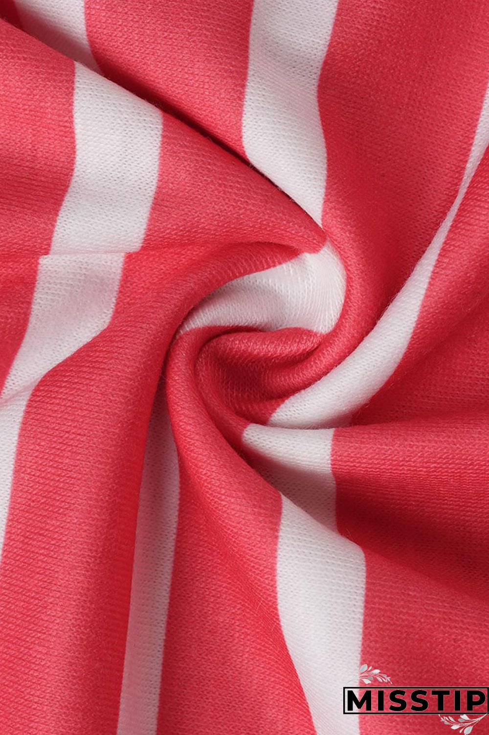 Cyanine Casual Striped Print Patchwork V Neck Straight Plus Size Dresses