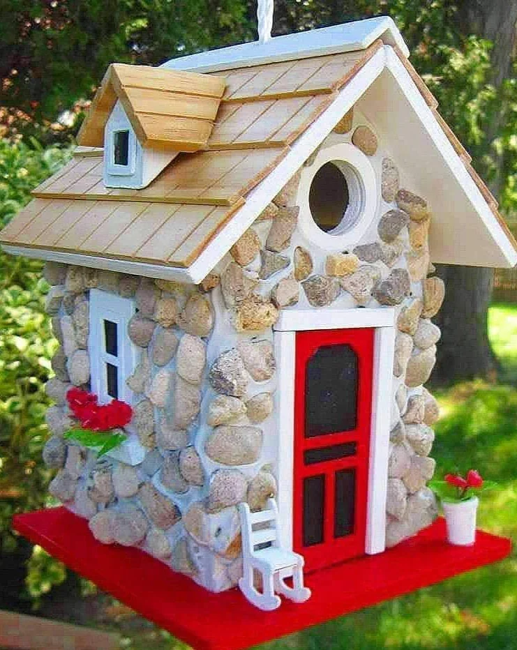 Stone Cottage Bird House
