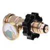 POL Propane Gas Gauge Meter Tank Built-in Leak Detector Universal for QCC1
