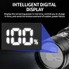 LED Dive Light Rechargeable Scuba Diving Flashlight Underwater Light for Diving