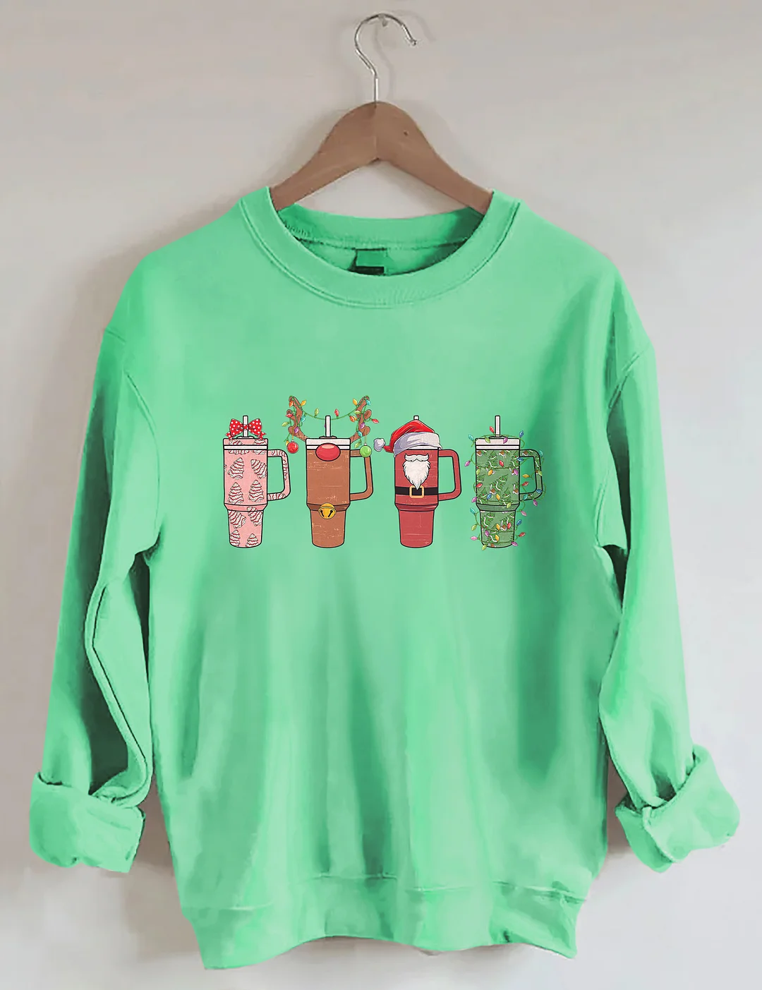 Retro Obsessive Cup Disorder Christmas Sweatshirt