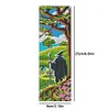 Bookmark-Lord Of The Rings-11CT Stamped 3 Strands Cross Stitch-25*8CM