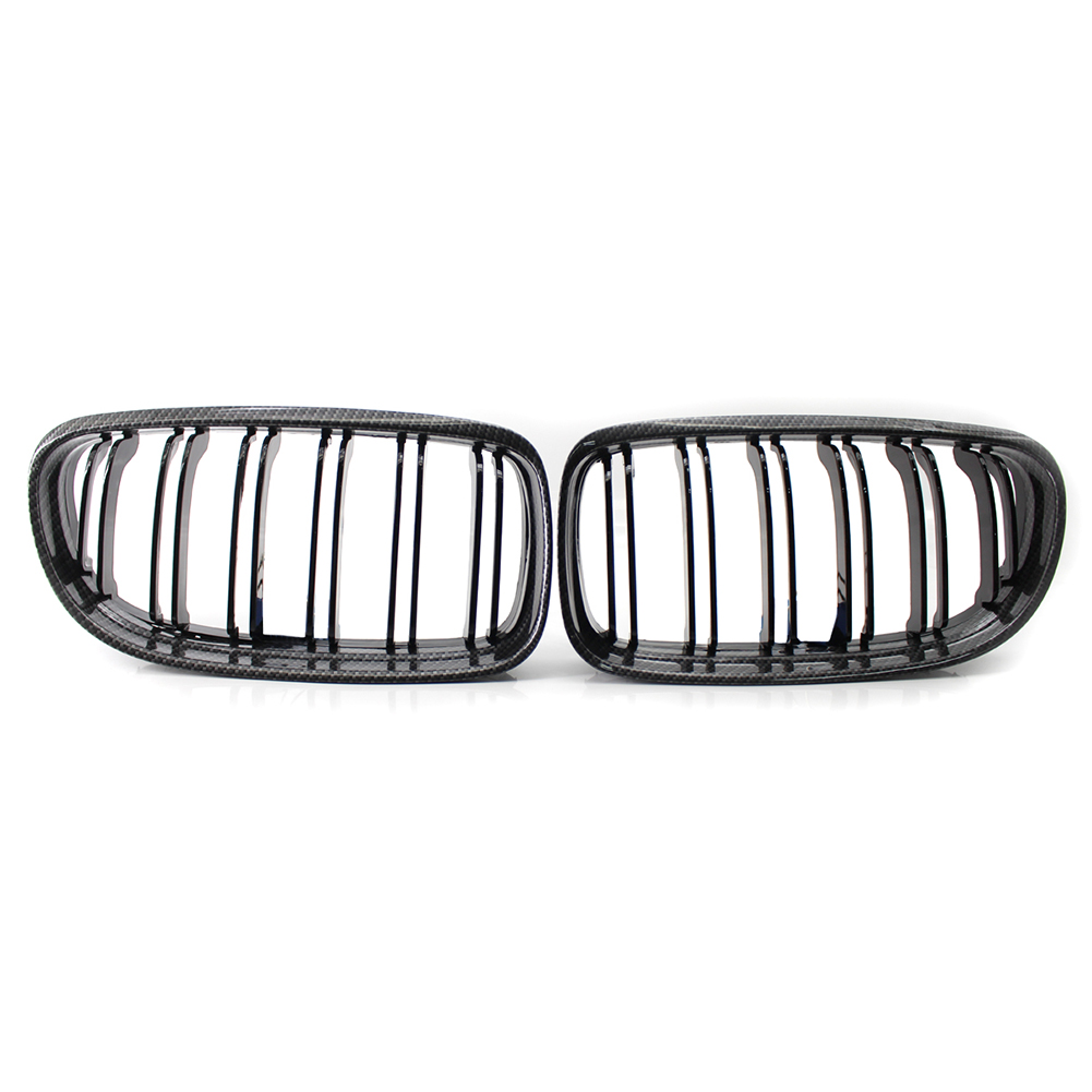 

1 Pair Double Slat Car Front Kidney Grille Grill for BMW 3 Series E90 09-12, 501 Original