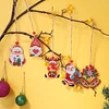 Diamond Painting Double-sided Christmas Pendant Xmas Trees