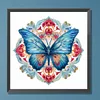 >SALE<5D DIY Partial Special Shaped Drill Diamond Painting Butterfly Art Decor 30x30cm
