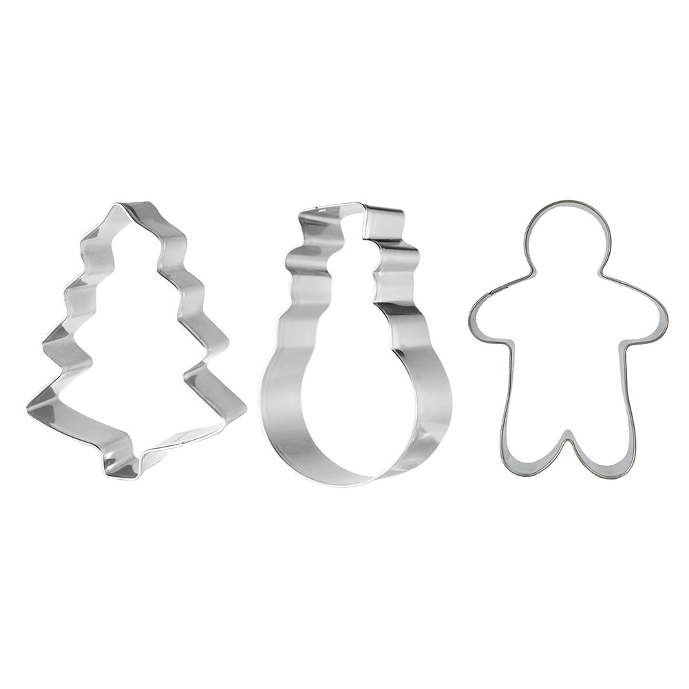 

Christmas Cartoon Stainless Steel Cookie Biscuit Cutter Mould Dessert Tools, Tree, 501 Original