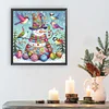 Schneemann 5d DIY Diamond Art Malerei Sets spezielle Form Teilbohrer Kunst 30x30cm