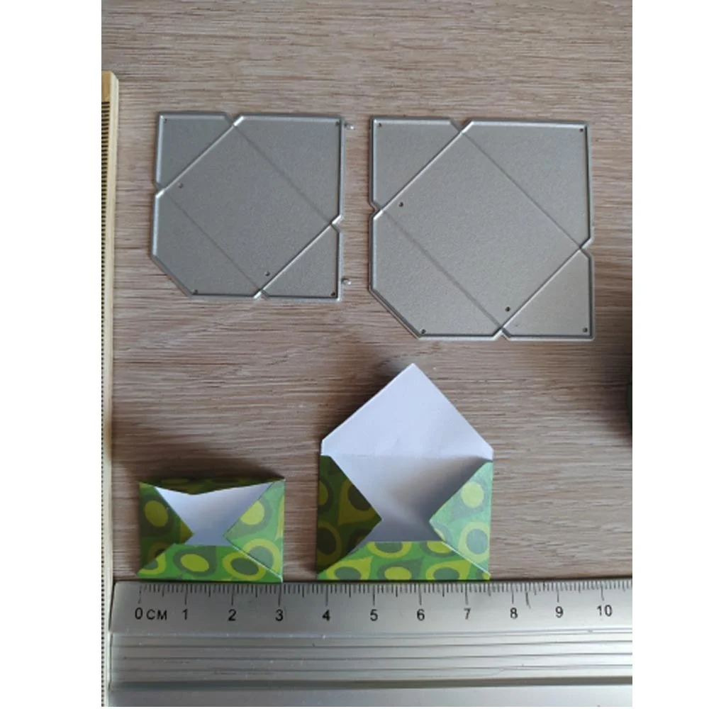 Envelope Metal Cutting Dies Stencil Template For DIY Scrapbooking Embossing Paper Cards Album Making Decorative Craft Dies Cut
