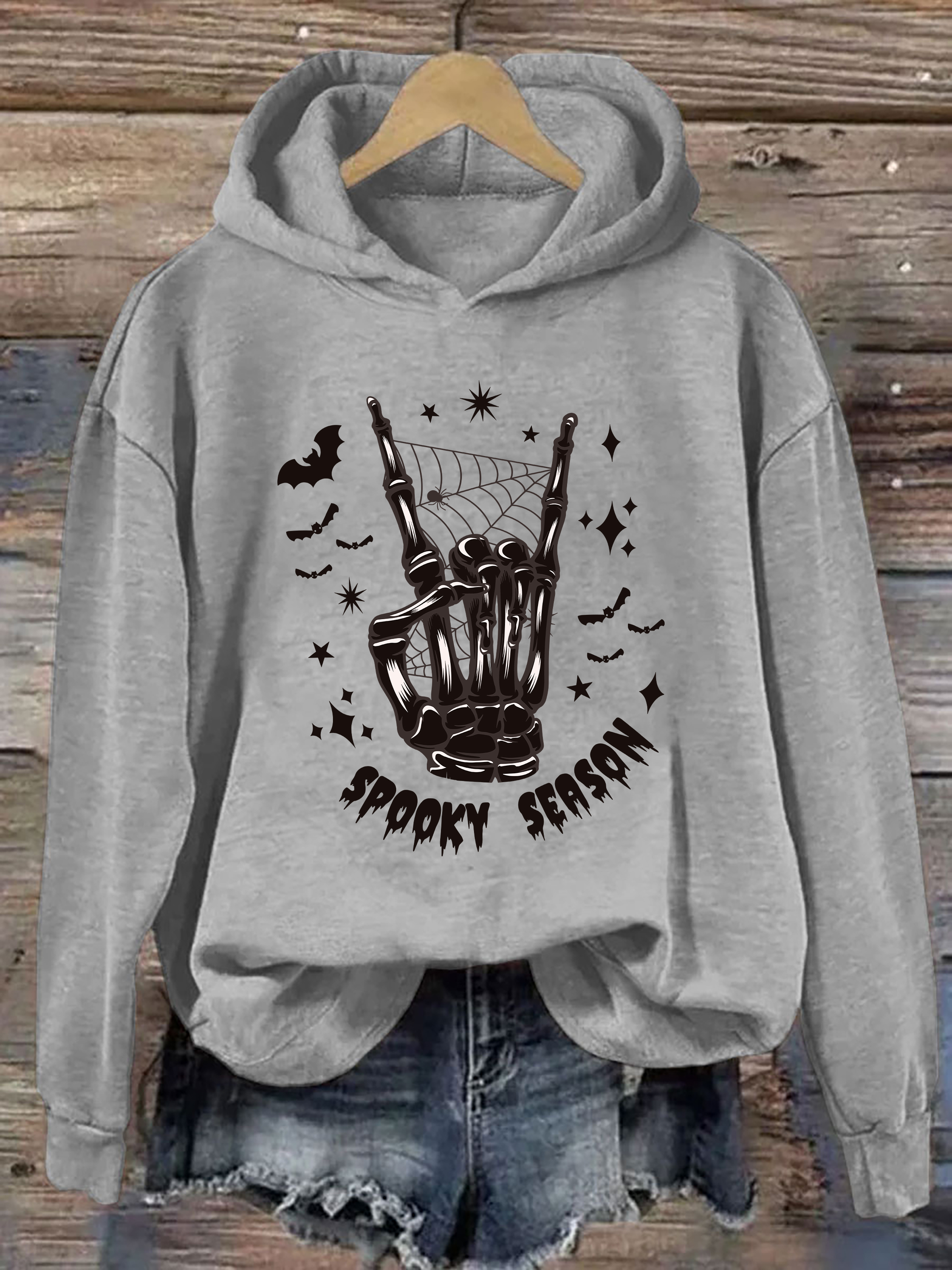 Spooky Season Skeleton Halloween Hoodie