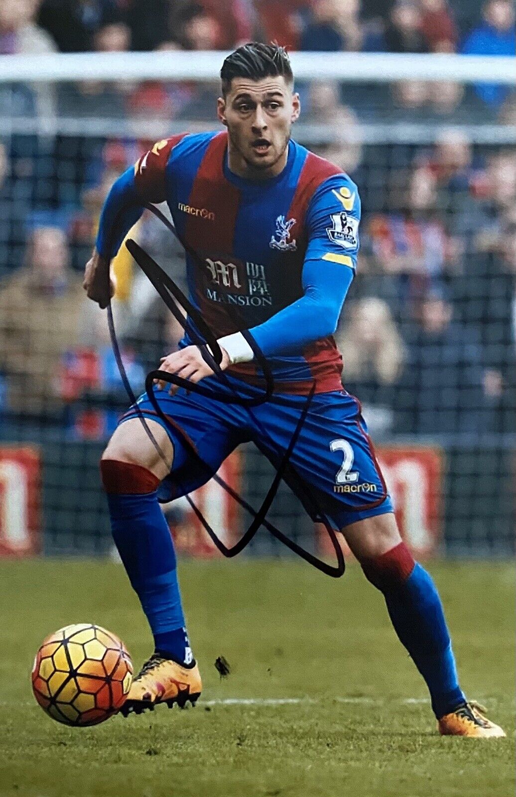 Joel Ward Genuine Hand Signed Crystal Palace 6X4 Photo Poster painting